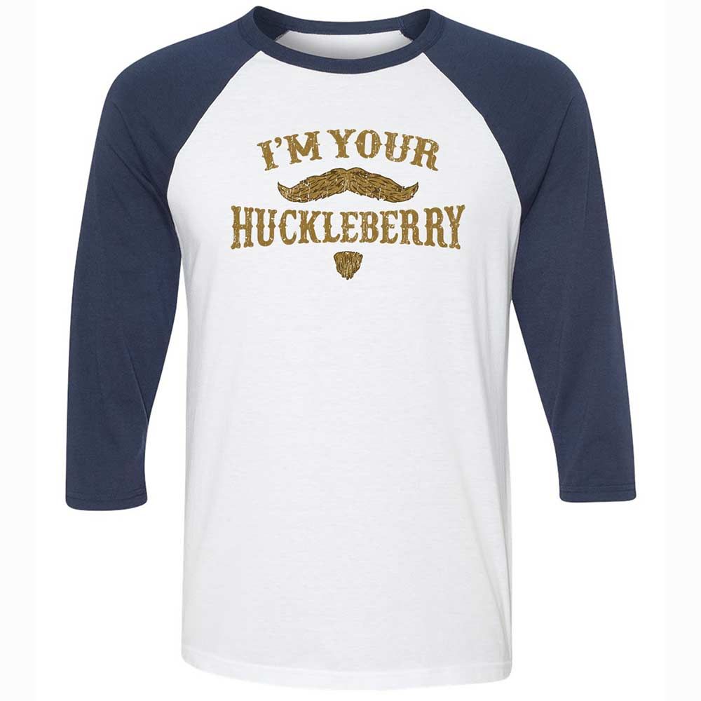 Unisex 3/4 Baseball Tee - 93HW4RLK - White/Navy - 8