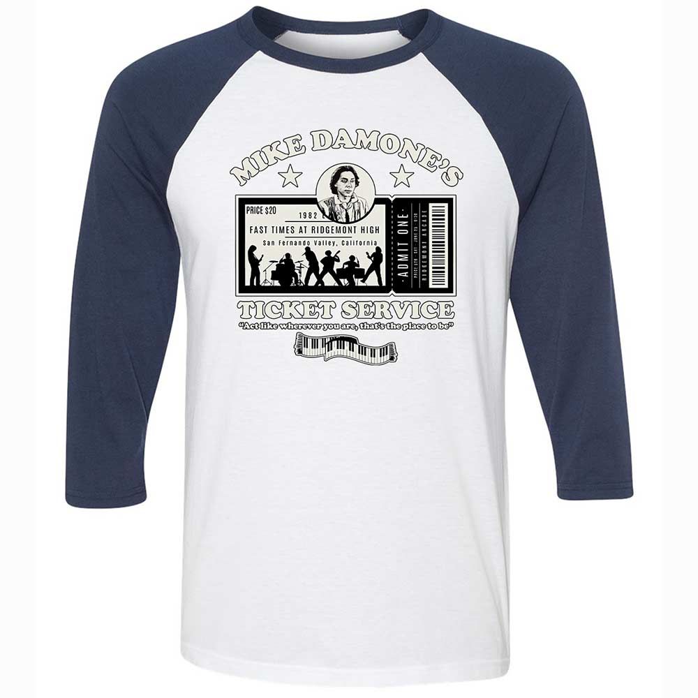 Damone's Ticket Service - White/Navy - 8