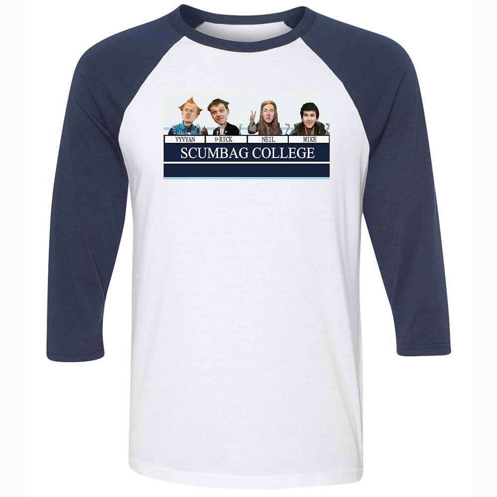 The Young Ones Scumbag - White/Navy - 8