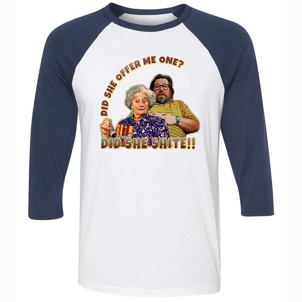 Unisex 3/4 Baseball Tee - 191WK75U - White/Navy - 8
