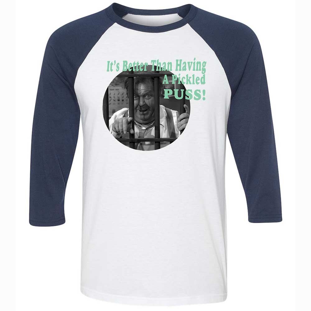 Unisex 3/4 Baseball Tee - ENBUQFSQ - White/Navy - 8