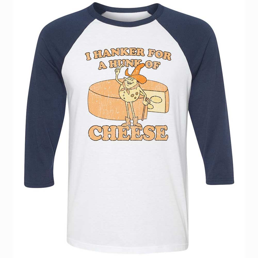 Hanker For A Hunk Of Cheese - White/Navy - 8