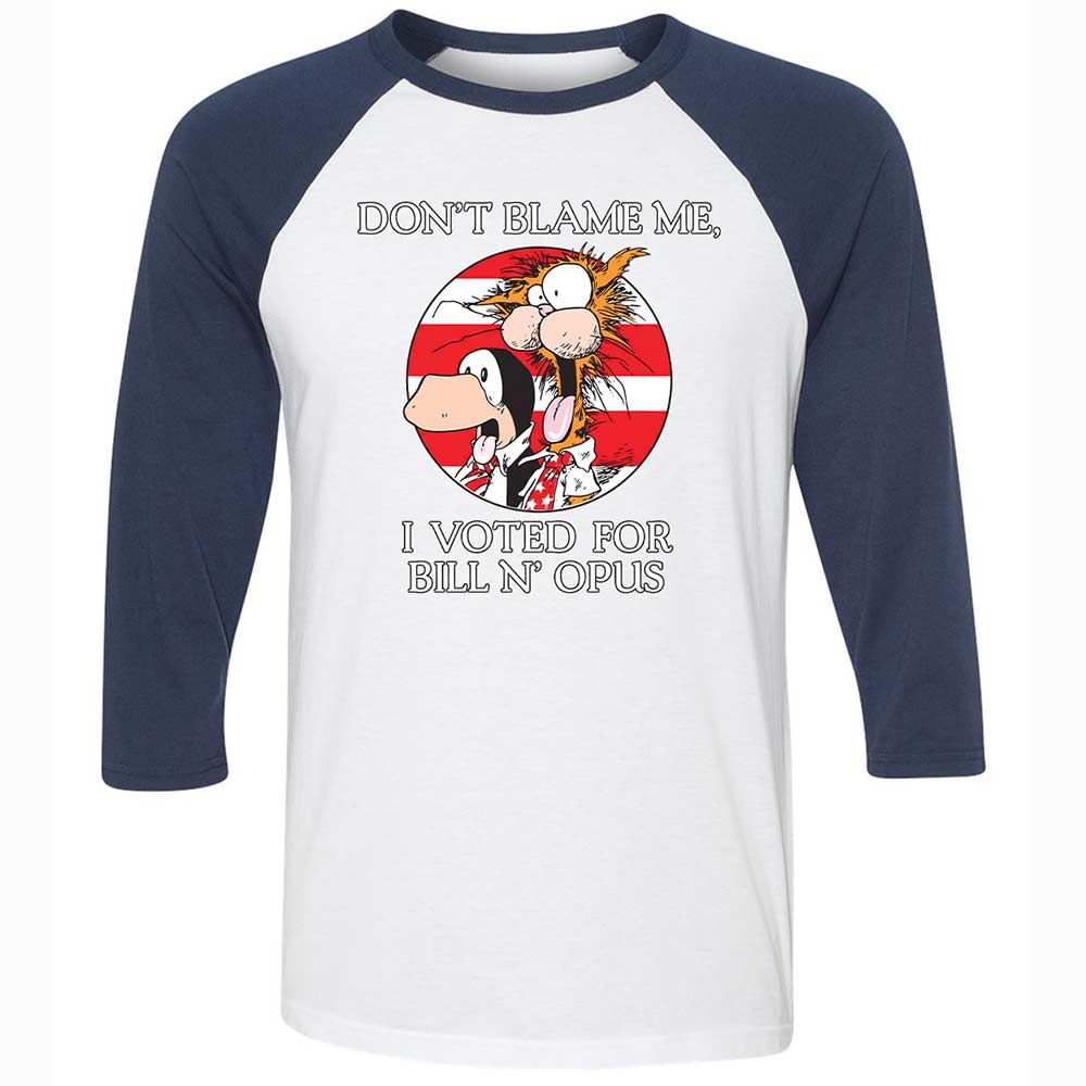 Don't Blame Me - White/Navy - 8