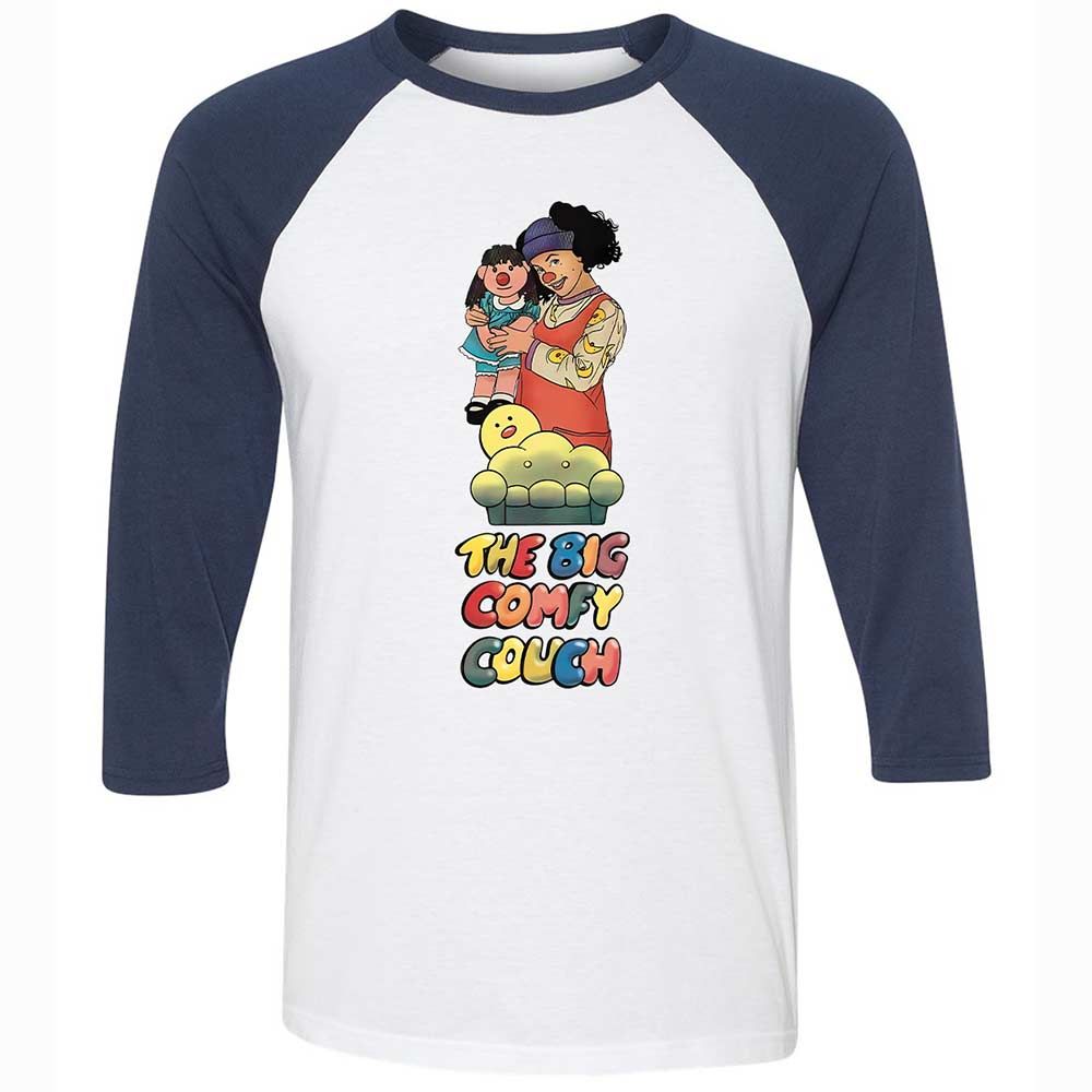 Loonette and Molly - White/Navy - 8
