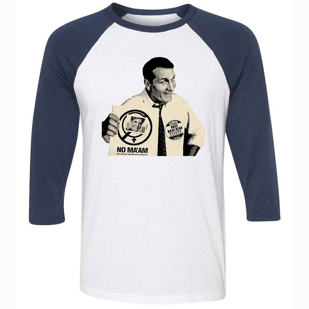 Unisex 3/4 Baseball Tee - VQ9HGGNY - White/Navy - 8