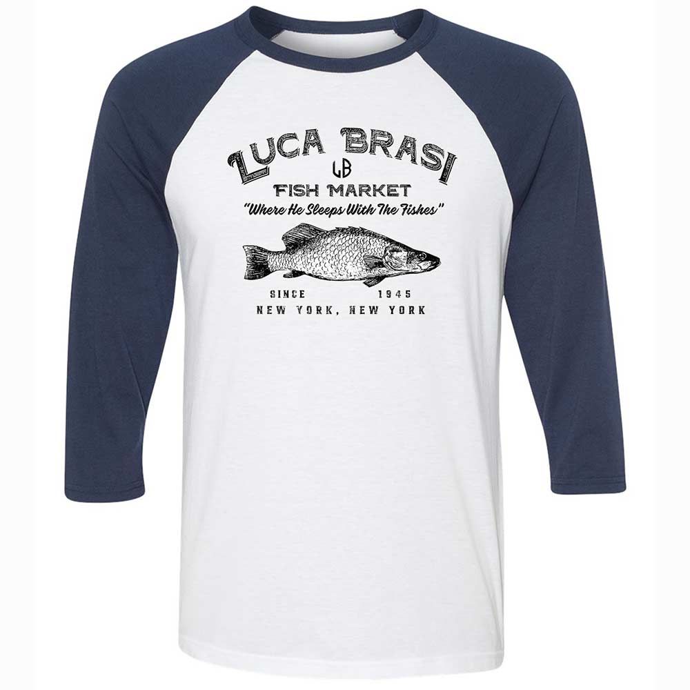 Unisex 3/4 Baseball Tee - 2UKKJMHH - White/Navy - 8
