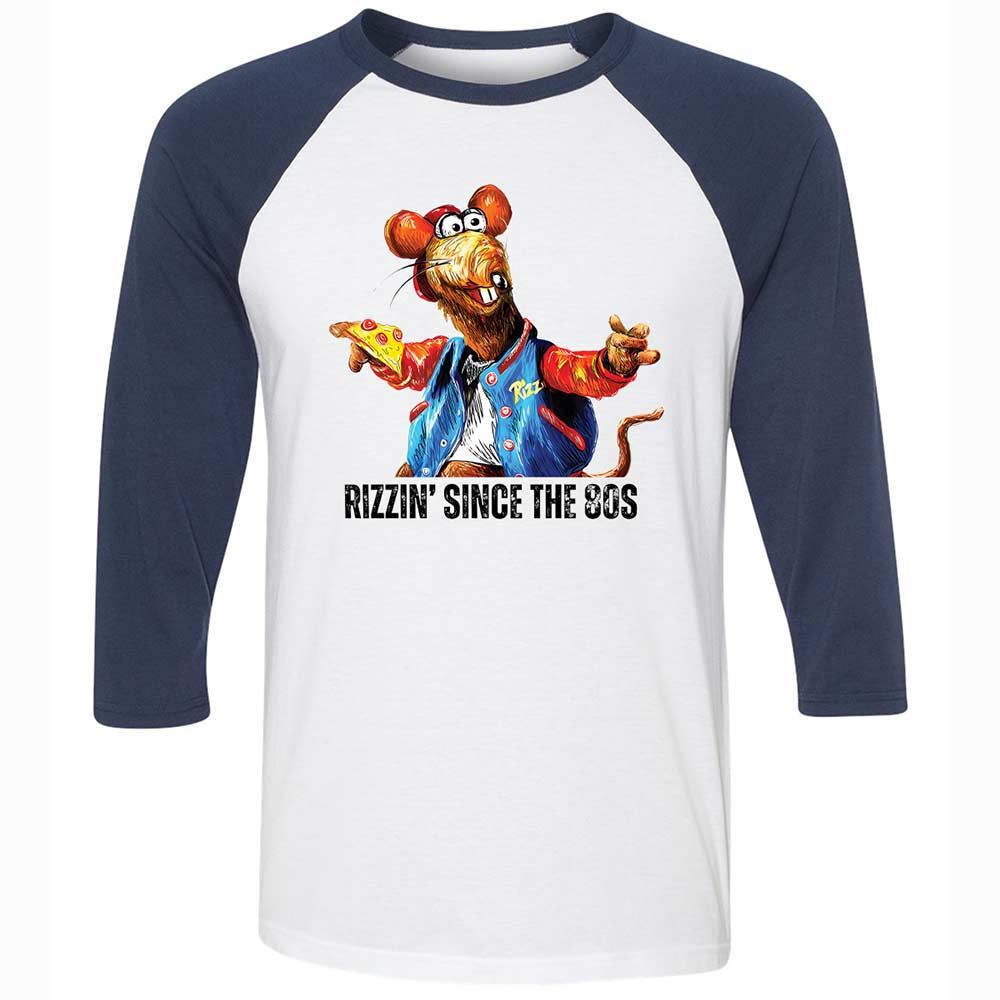 Rizzo the Rat - White/Navy - 8