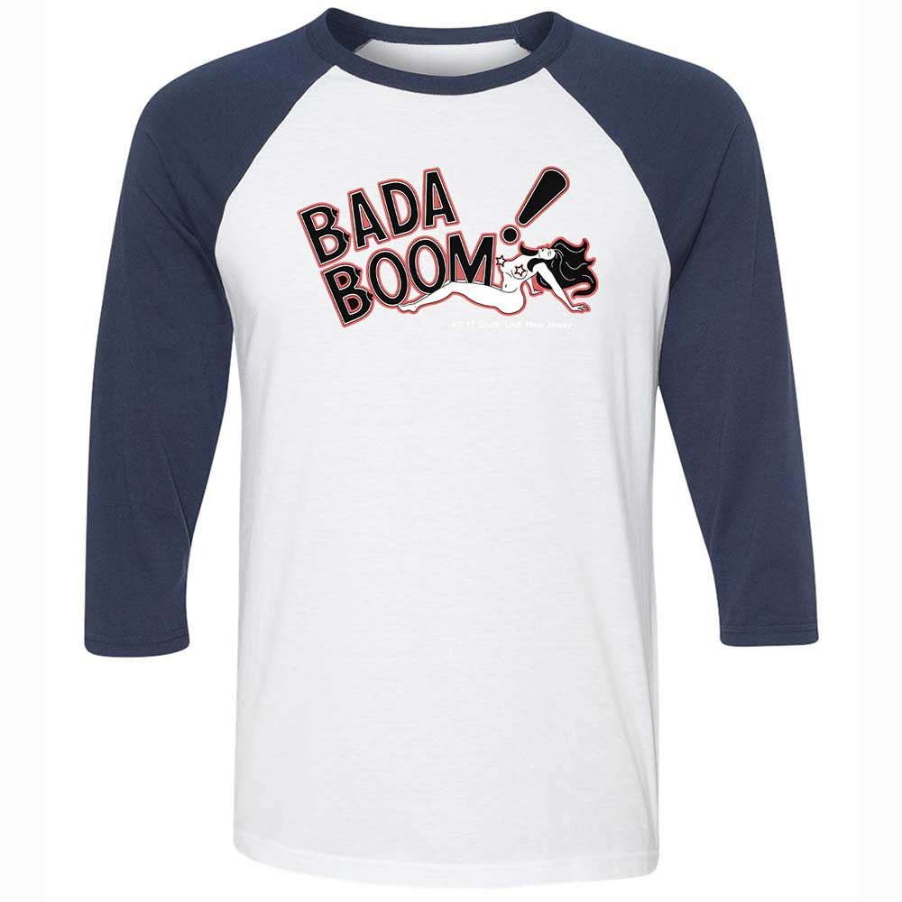 Bada Boom - White/Navy - 8