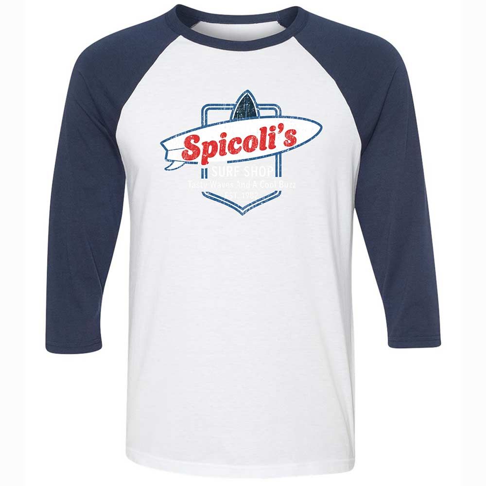 Unisex 3/4 Baseball Tee - SKS4PZQK - White/Navy - 8