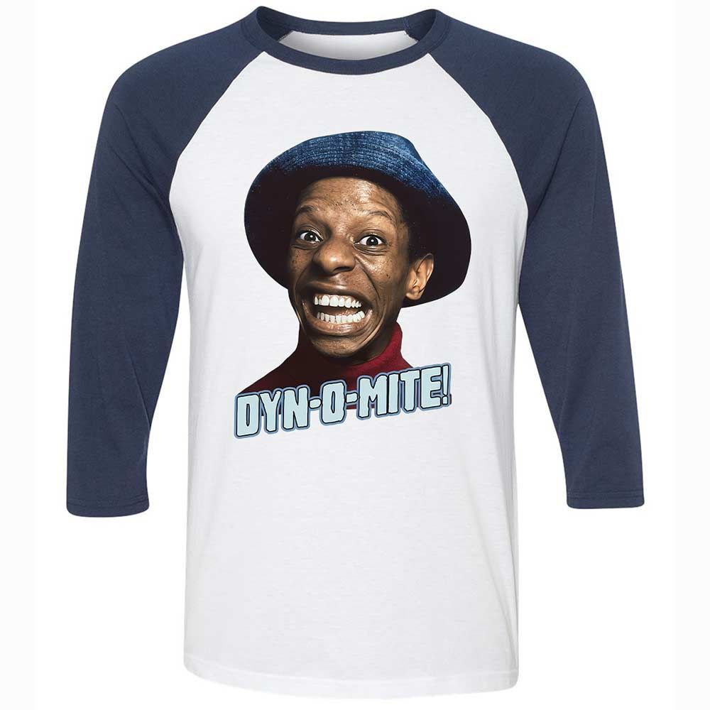 Unisex 3/4 Baseball Tee - BUB22M4P - White/Navy - 8