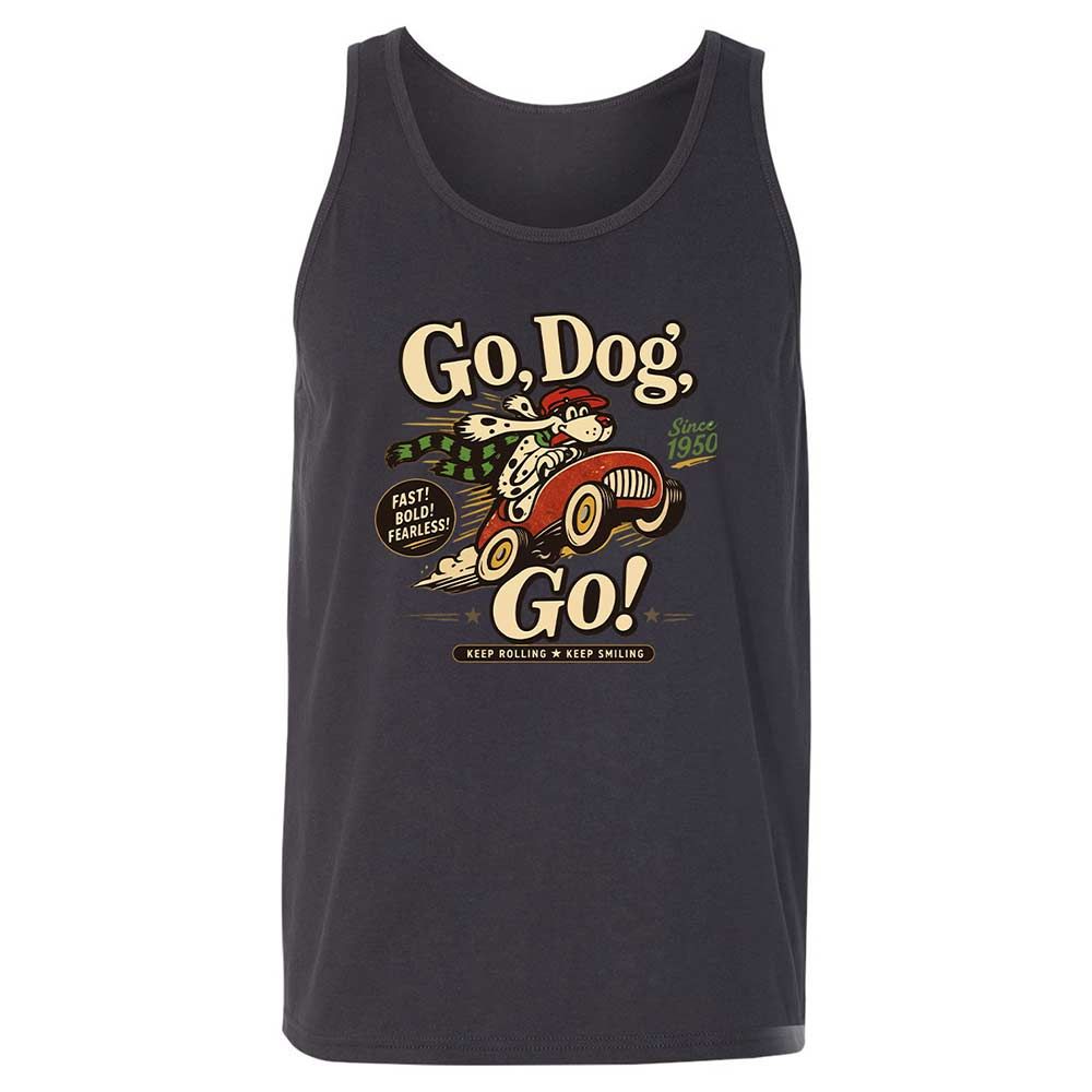 Unisex Jersey Tank - CS83BUYK - Dark Grey - 9