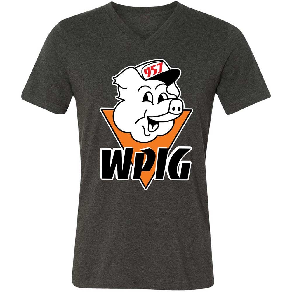 Wpig 95.7 Radio Station - Dark Grey Heather - 9