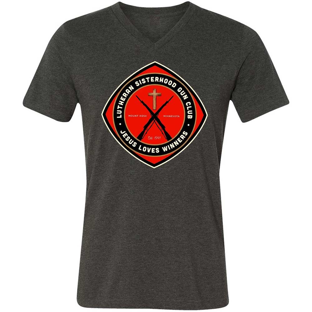 Lutheran Sisterhood Gun Club - Dark Grey Heather - 9