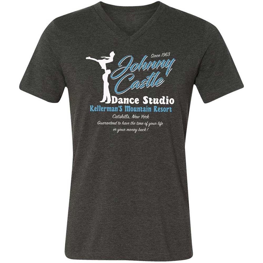 Unisex V-Neck T-Shirt - XXLJBML9 - Dark Grey Heather - 9