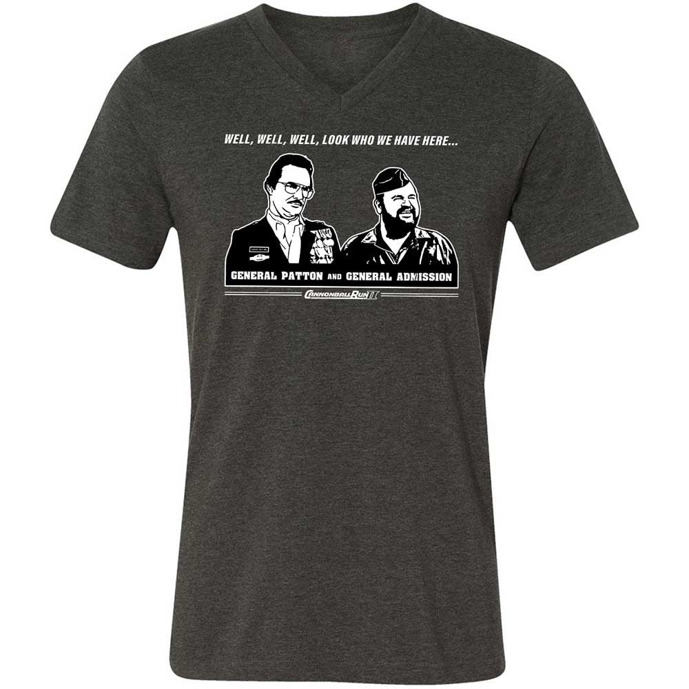 Unisex V-Neck T-Shirt - KND5NS4W - Dark Grey Heather - 9