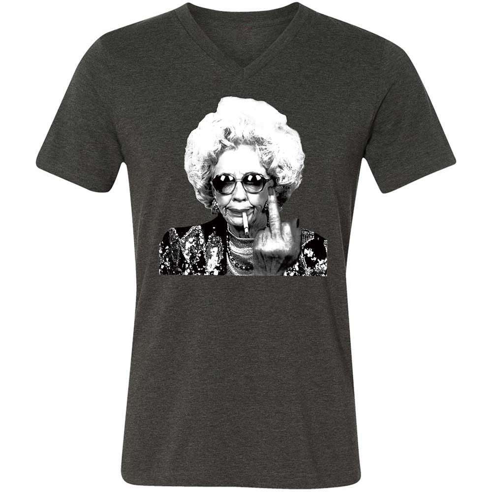 Badass Grandma - Dark Grey Heather - 9