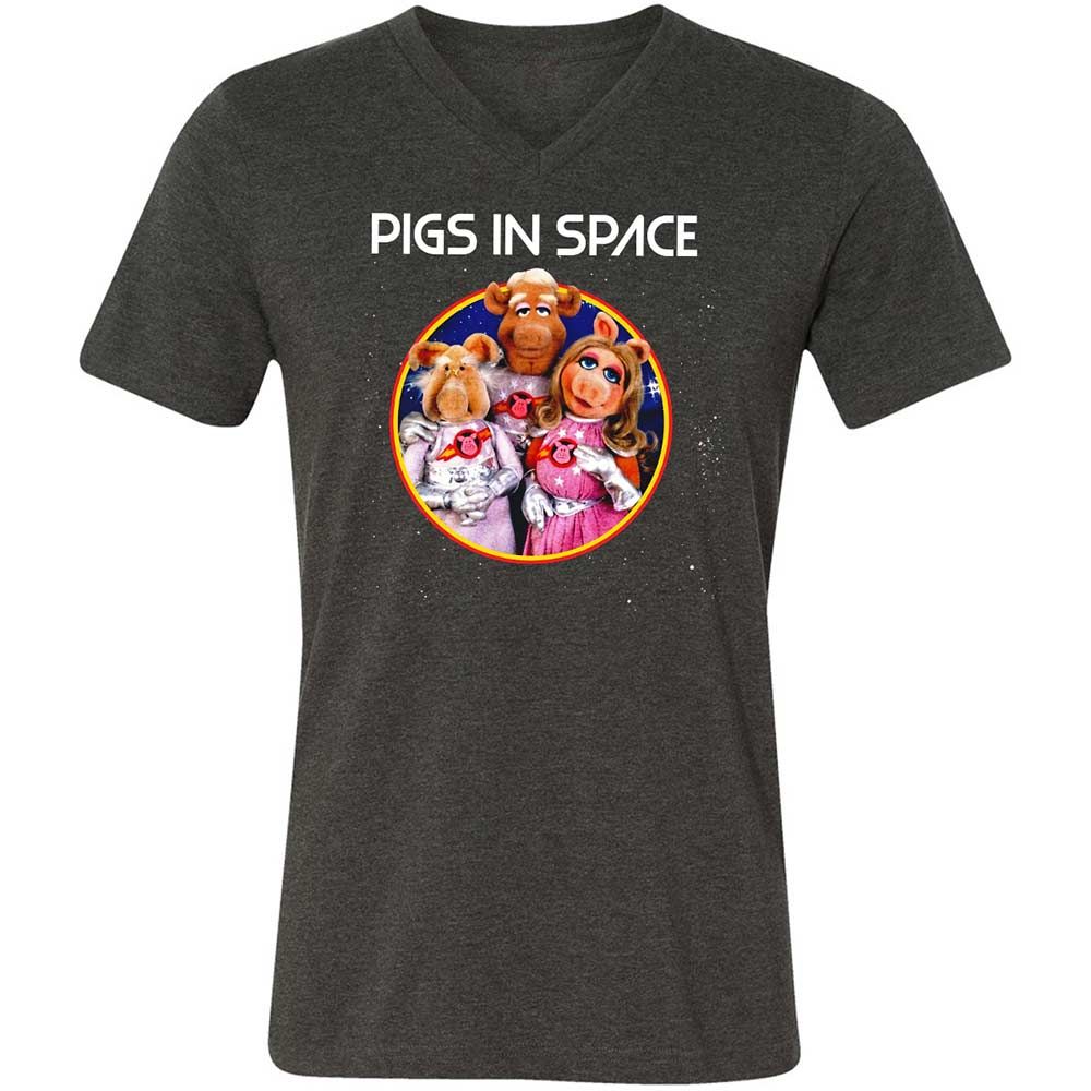 Pigs In Space - Dark Grey Heather - 9