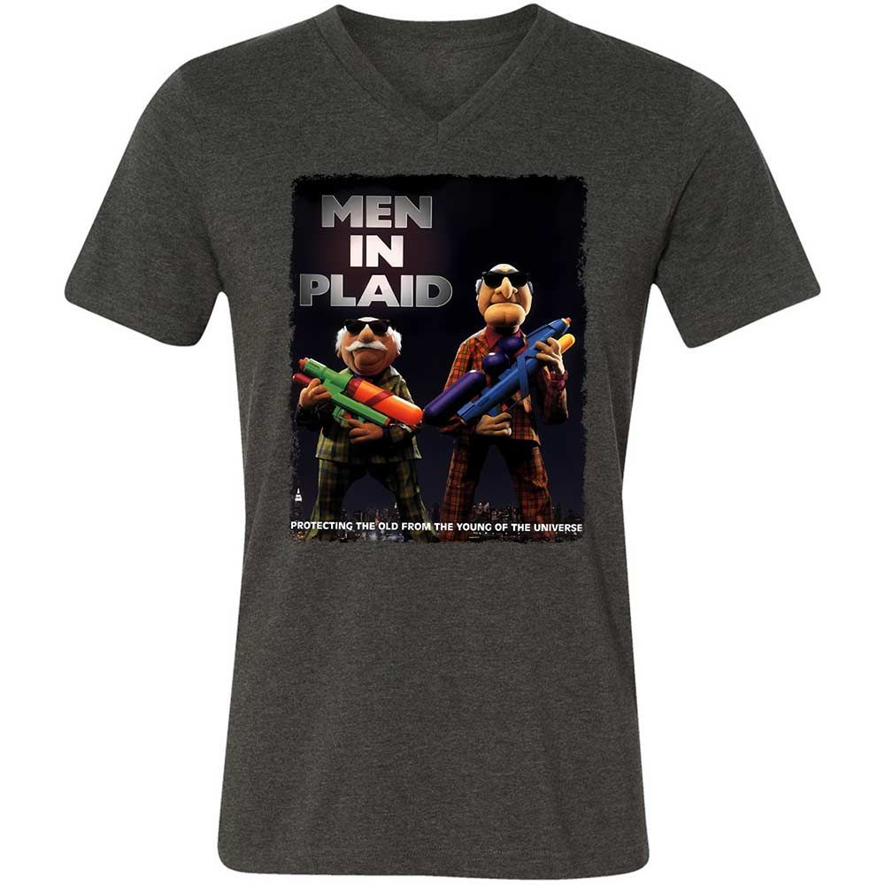 Men in Plaid - Dark Grey Heather - 9