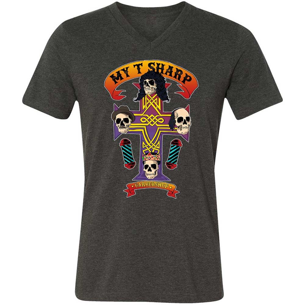 My-T-Sharp Barbershop - Dark Grey Heather - 9