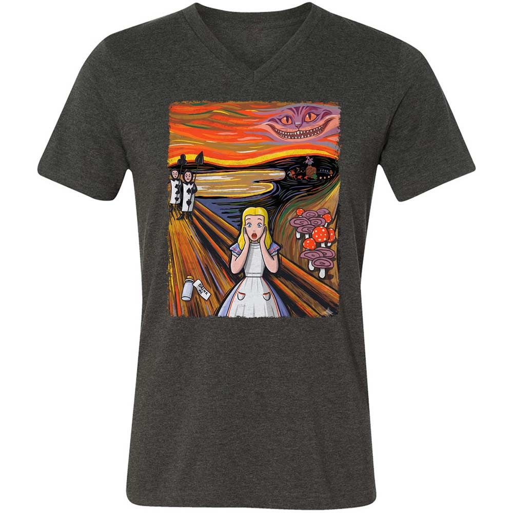 Alice in Screamland - Dark Grey Heather - 9