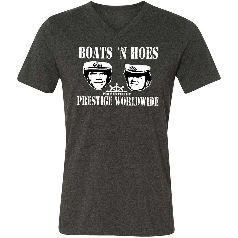 Unisex V-Neck T-Shirt - Y593G29A - Dark Grey Heather - 9