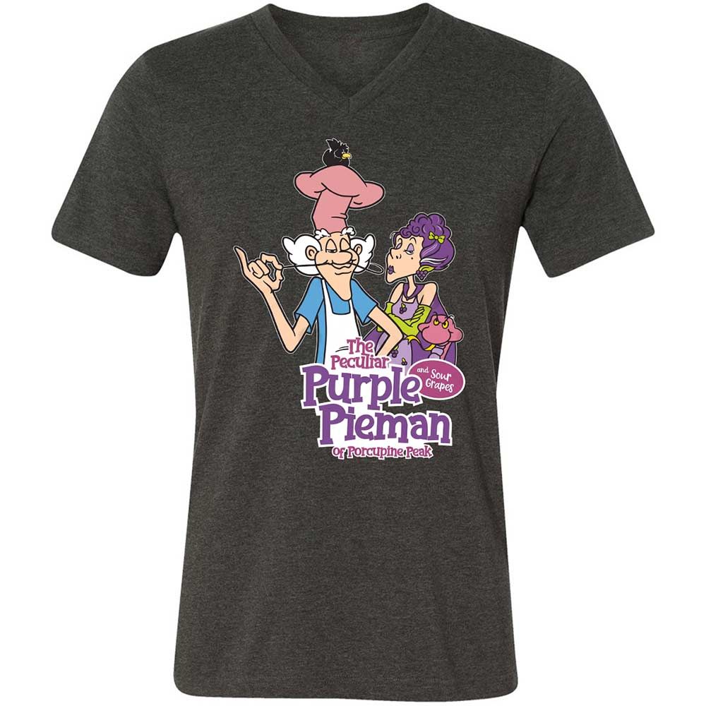 The Peculiar Purple Pie Man - Dark Grey Heather - 9