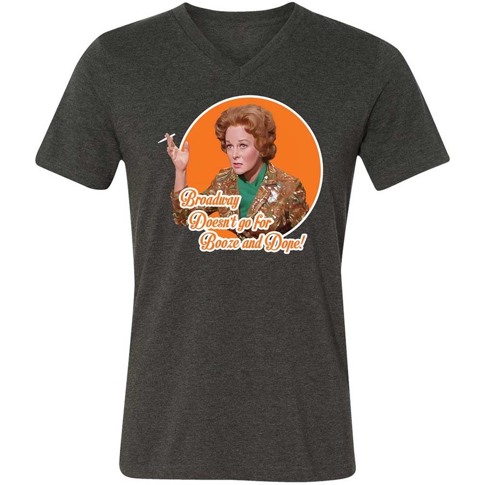 Broadway doesn't go for booze and dope - Dark Grey Heather - 9