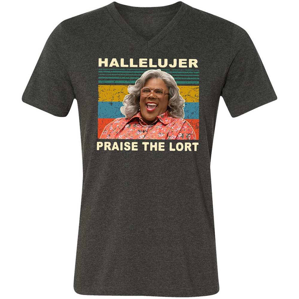 Hallelujer Praise The Lort - Dark Grey Heather - 9
