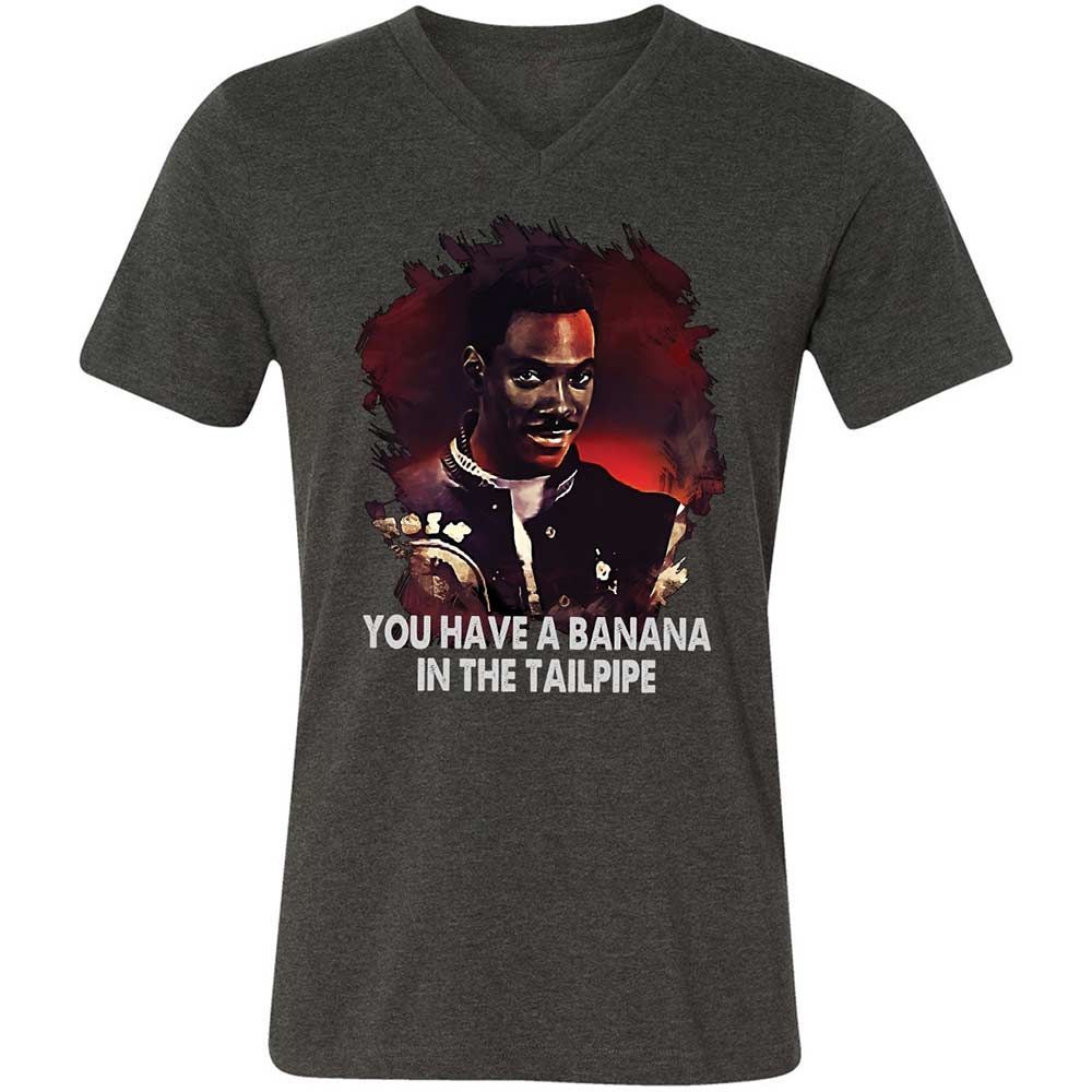 Banana In The Tailpipe - Dark Grey Heather - 9
