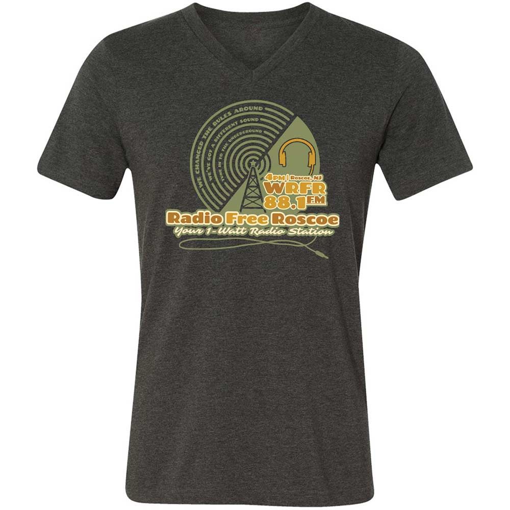 Radio Free Roscoe - Dark Grey Heather - 9