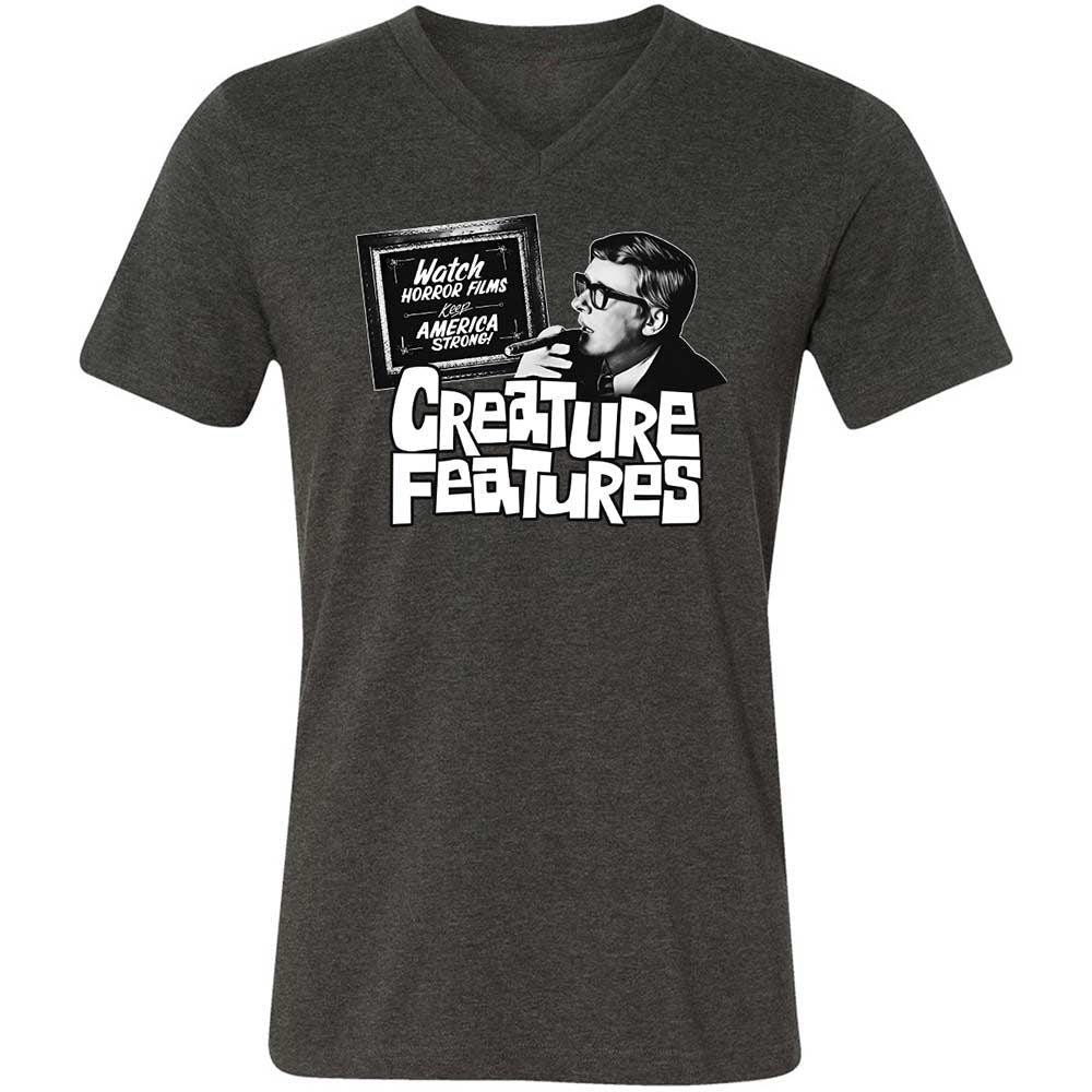 Bob Wilkins Creature Features - Dark Grey Heather - 9