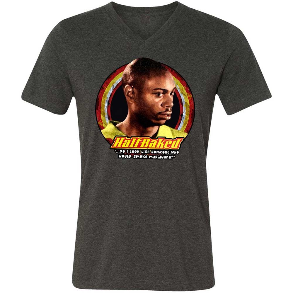 Unisex V-Neck T-Shirt - 9PQ6J2YV - Dark Grey Heather - 9