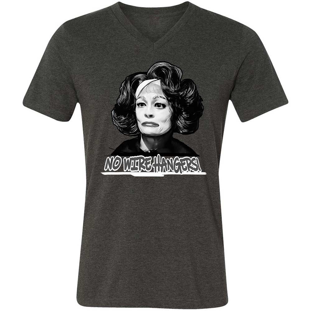 Unisex V-Neck T-Shirt - 2E88RXMG - Dark Grey Heather - 9