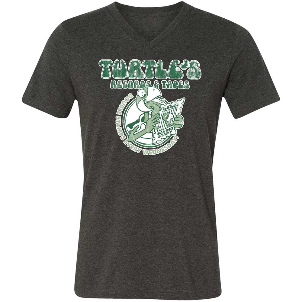 Turtle's Records and Tapes - Dark Grey Heather - 9
