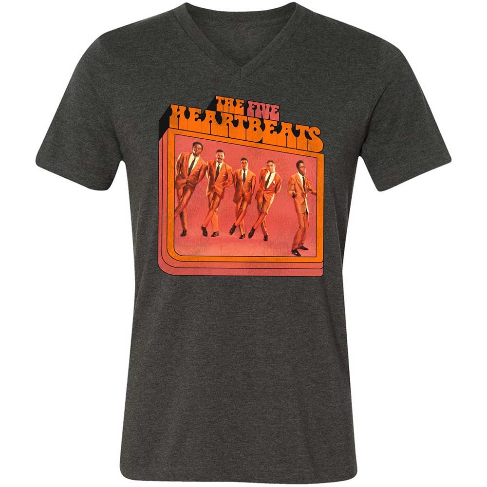 The Five Heartbeats - Dark Grey Heather - 9