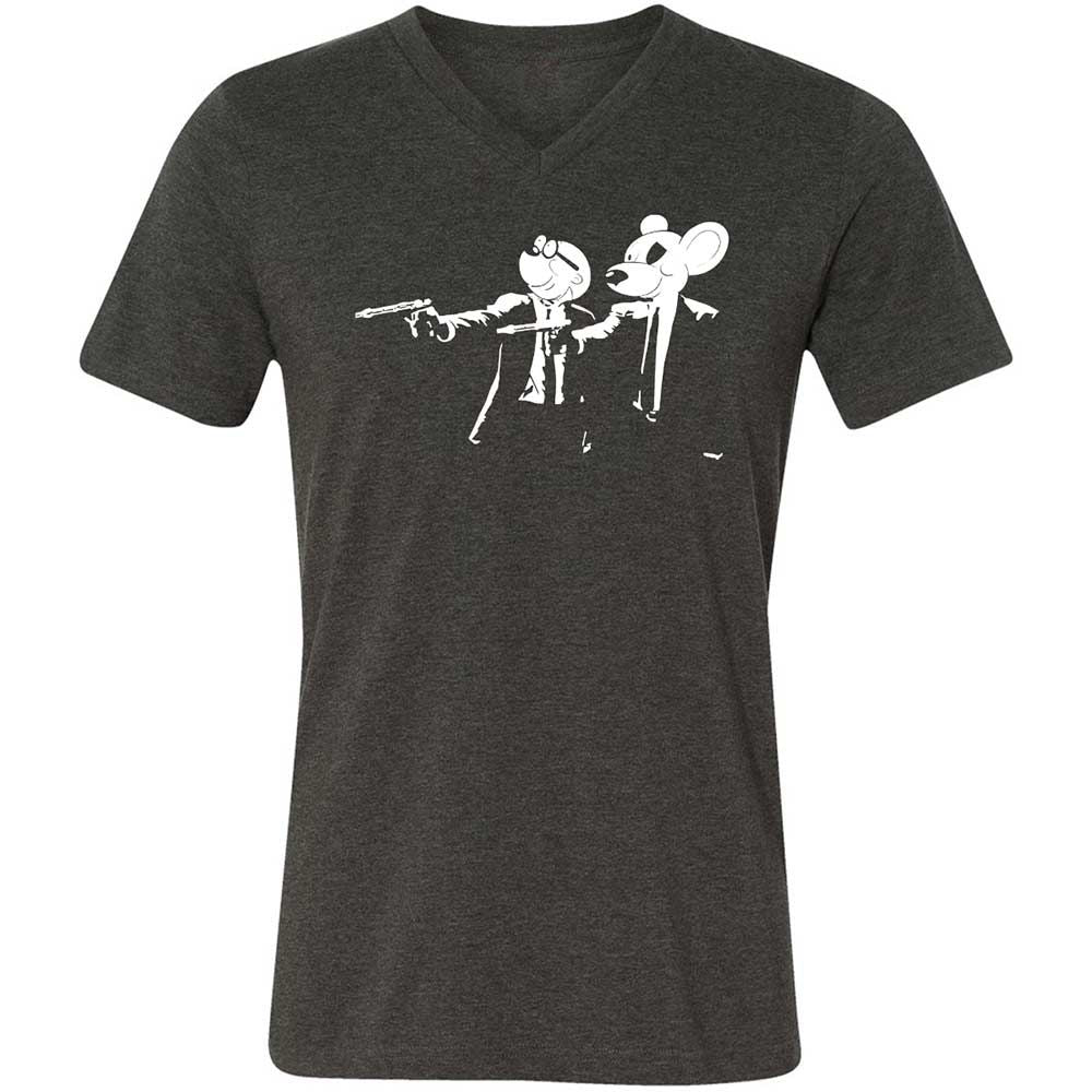 Danger Mouse And Penfold - Dark Grey Heather - 9