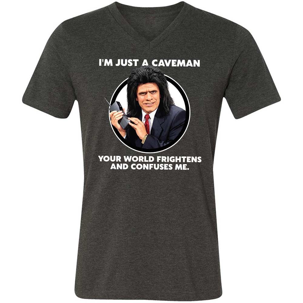 Unfrozen Caveman Lawyer - Dark Grey Heather - 9