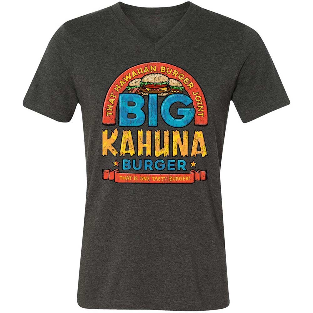 Unisex V-Neck T-Shirt - T4NZTXLQ - Dark Grey Heather - 9