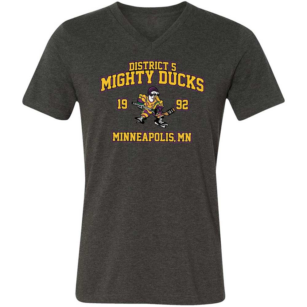 District 5 Ducks - Dark Grey Heather - 9