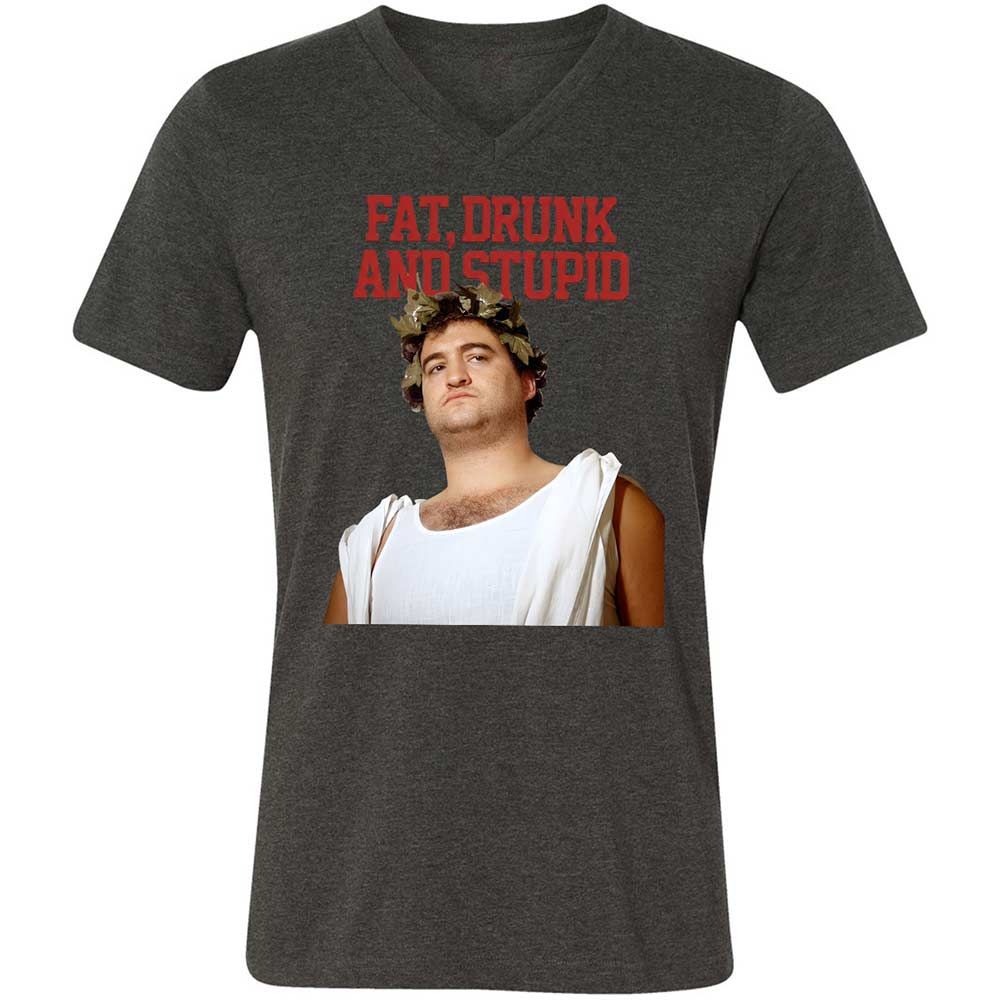 Fat, drunk, and stupid - Dark Grey Heather - 9