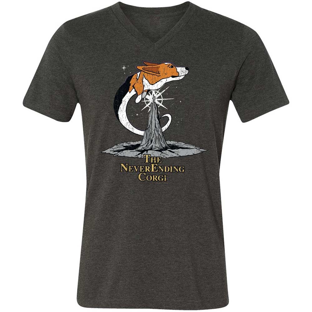 The NeverEnding Corgi - Dark Grey Heather - 9