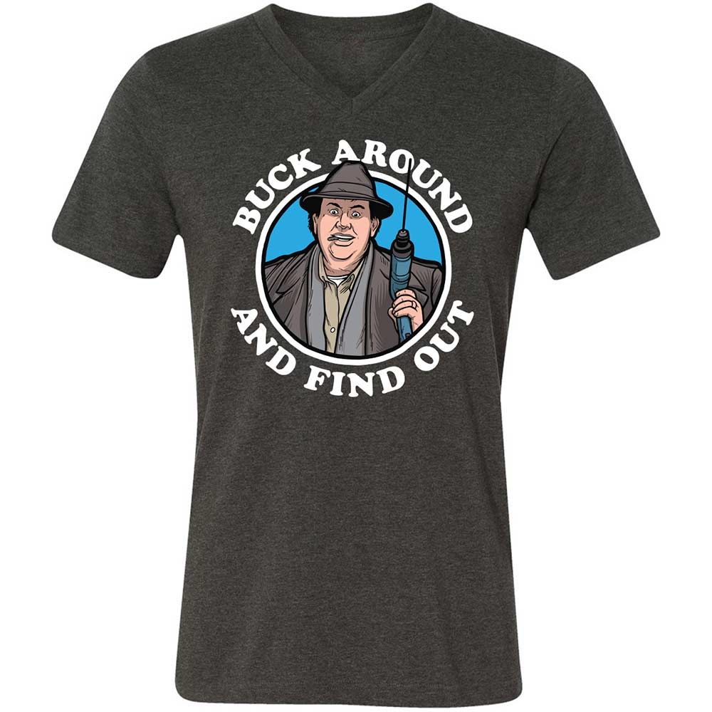 Buck Around & Find Out - Dark Grey Heather - 9