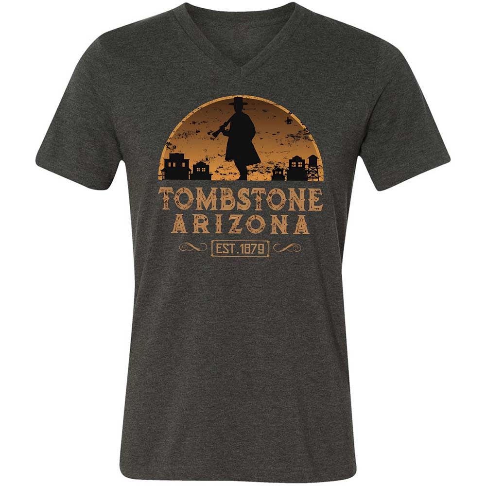 Tombstone Arizona Wild West - Dark Grey Heather - 9