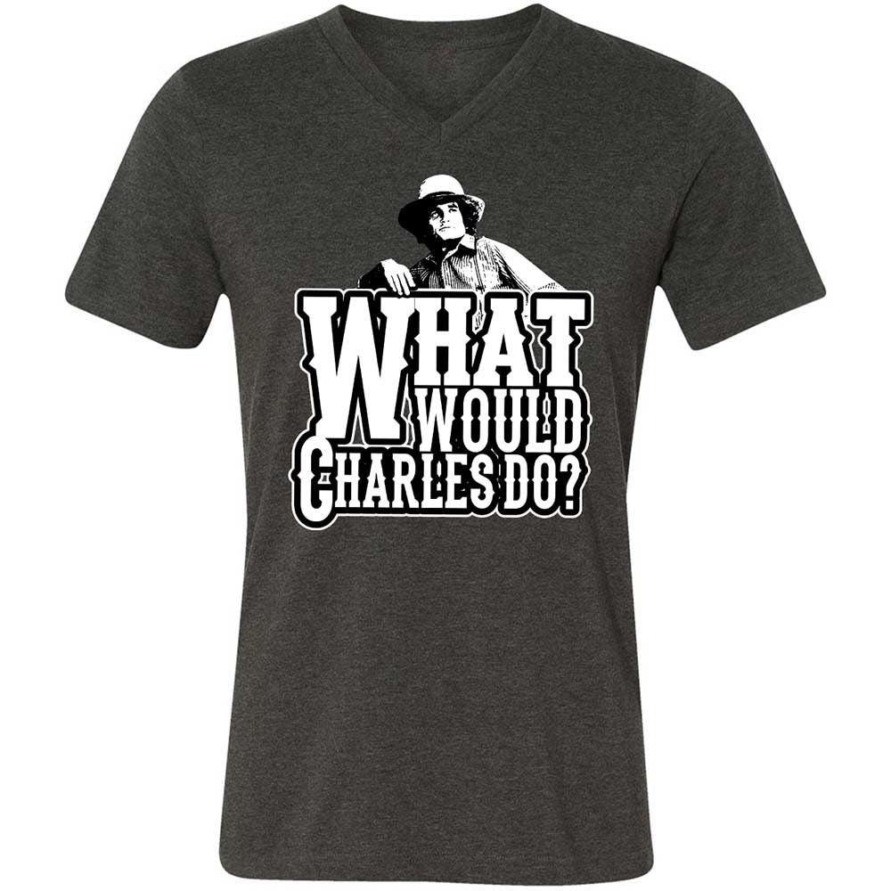 What Would Charles Do? - Dark Grey Heather - 9