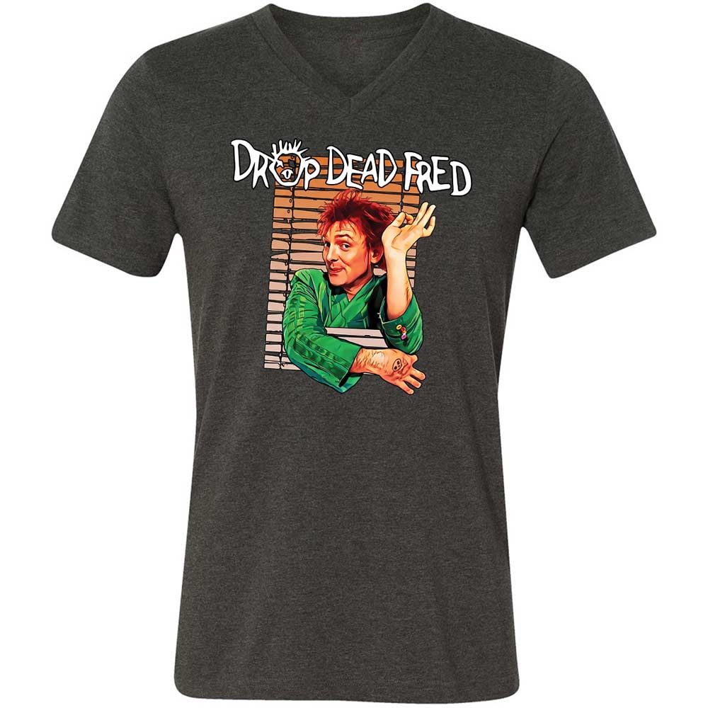 Funny Man Drop Dead Fred - Dark Grey Heather - 9