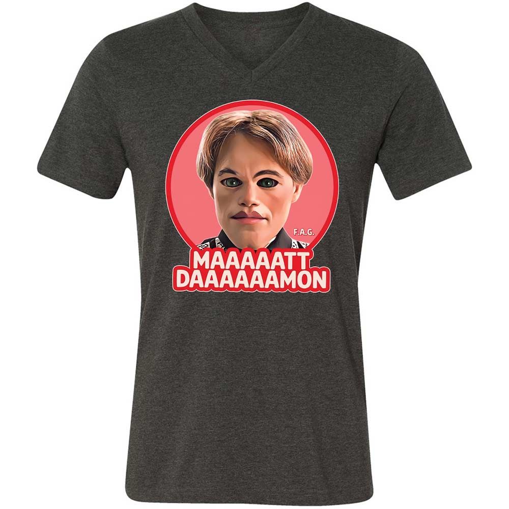 Maaaaatt Daaaaamon - Dark Grey Heather - 9