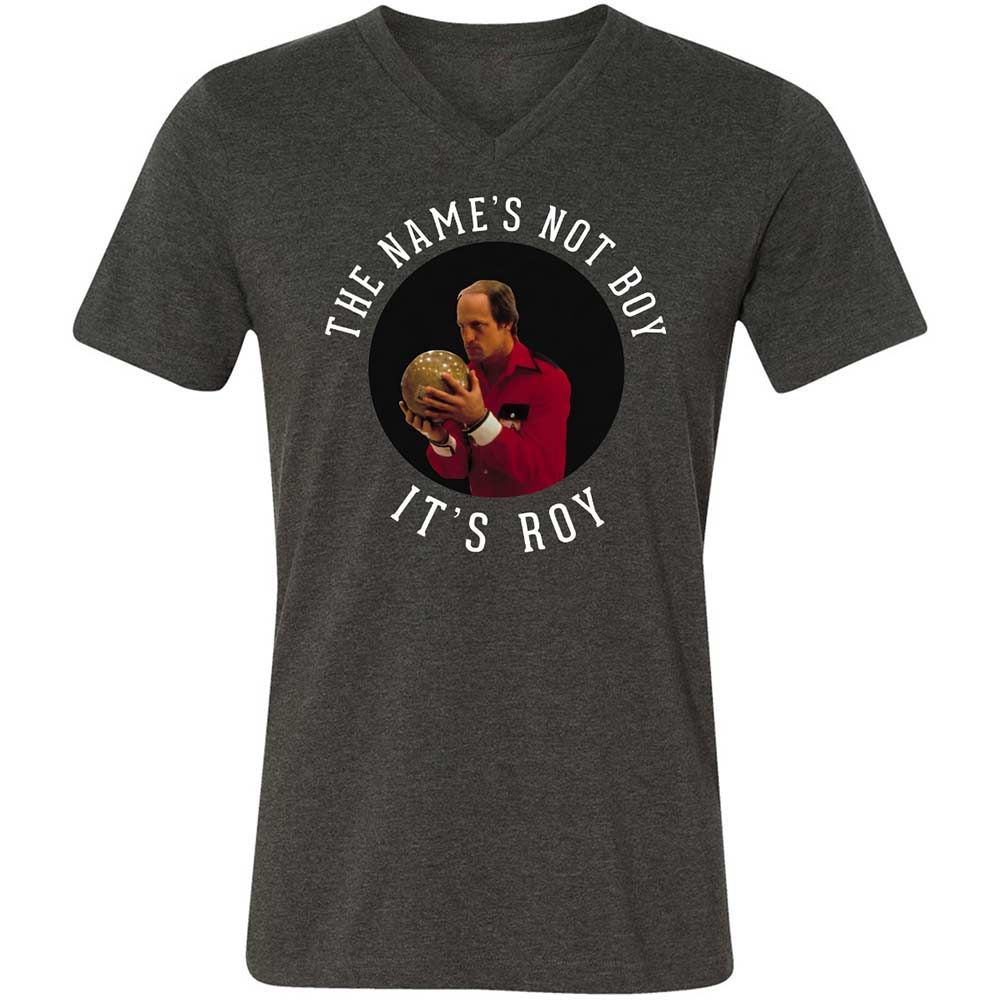 Unisex V-Neck T-Shirt - FAREKNZH - Dark Grey Heather - 9