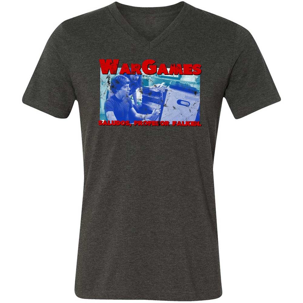 Greetings, Professor Falken - Dark Grey Heather - 9