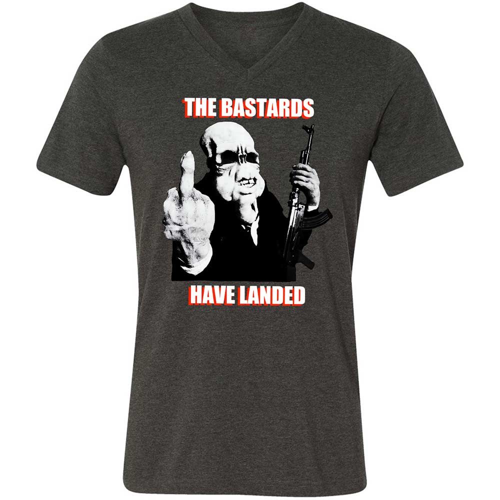 The Bastards Have Landed - Dark Grey Heather - 9