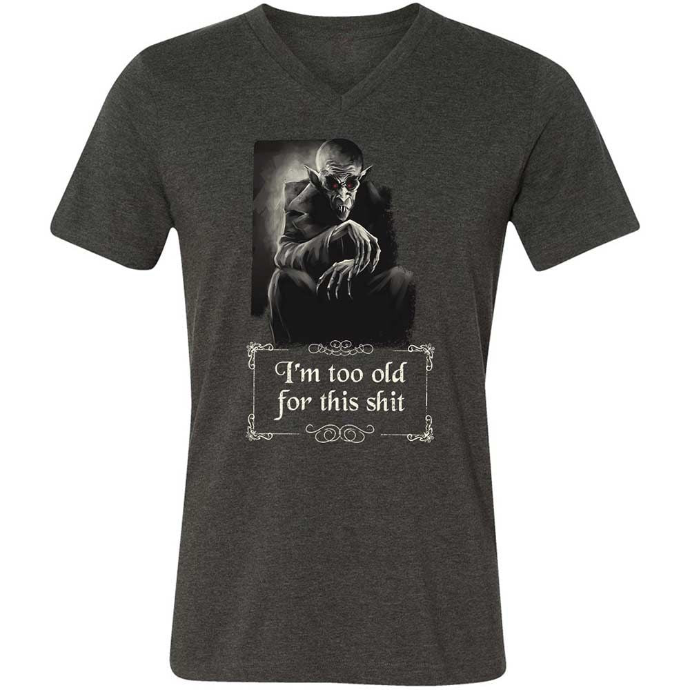 I'm too old for this shit - Dark Grey Heather - 9